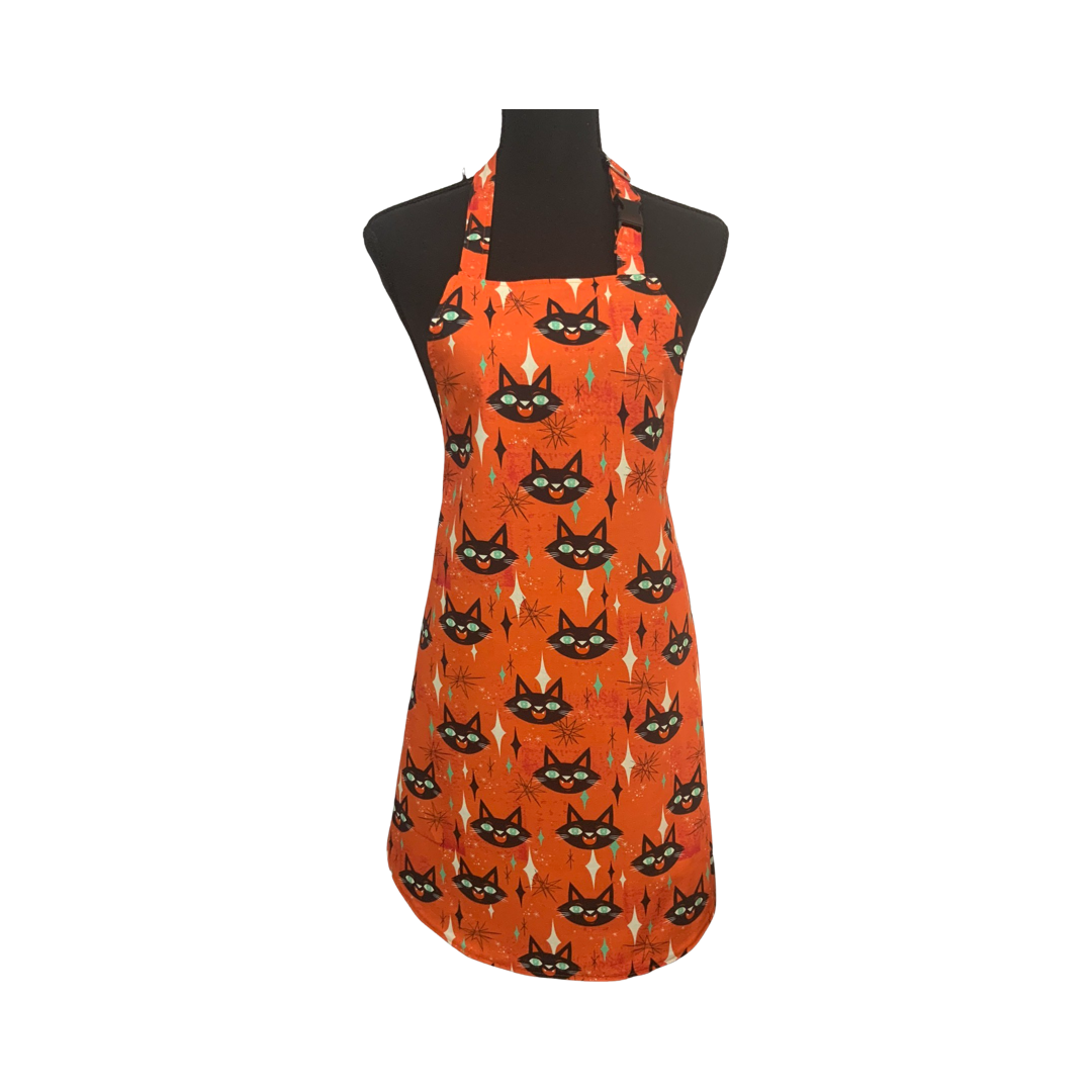 Apron Women's Retro Vintage Print Apron