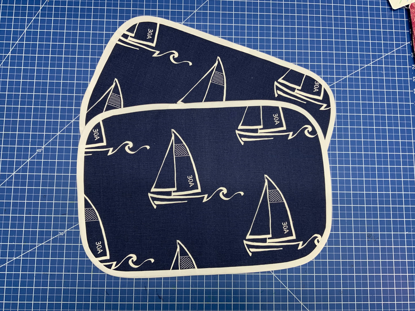 Placemats, Nautical themes Placemats, Sailing Placemats,