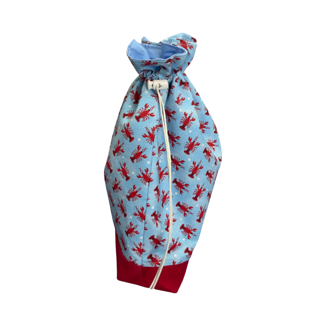 Ditty Bag Lobster Print Bag, Pouch